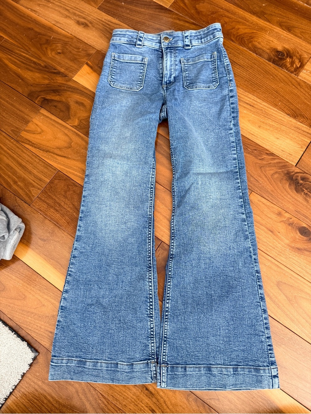 Girls Blue Flared Jeans size 10